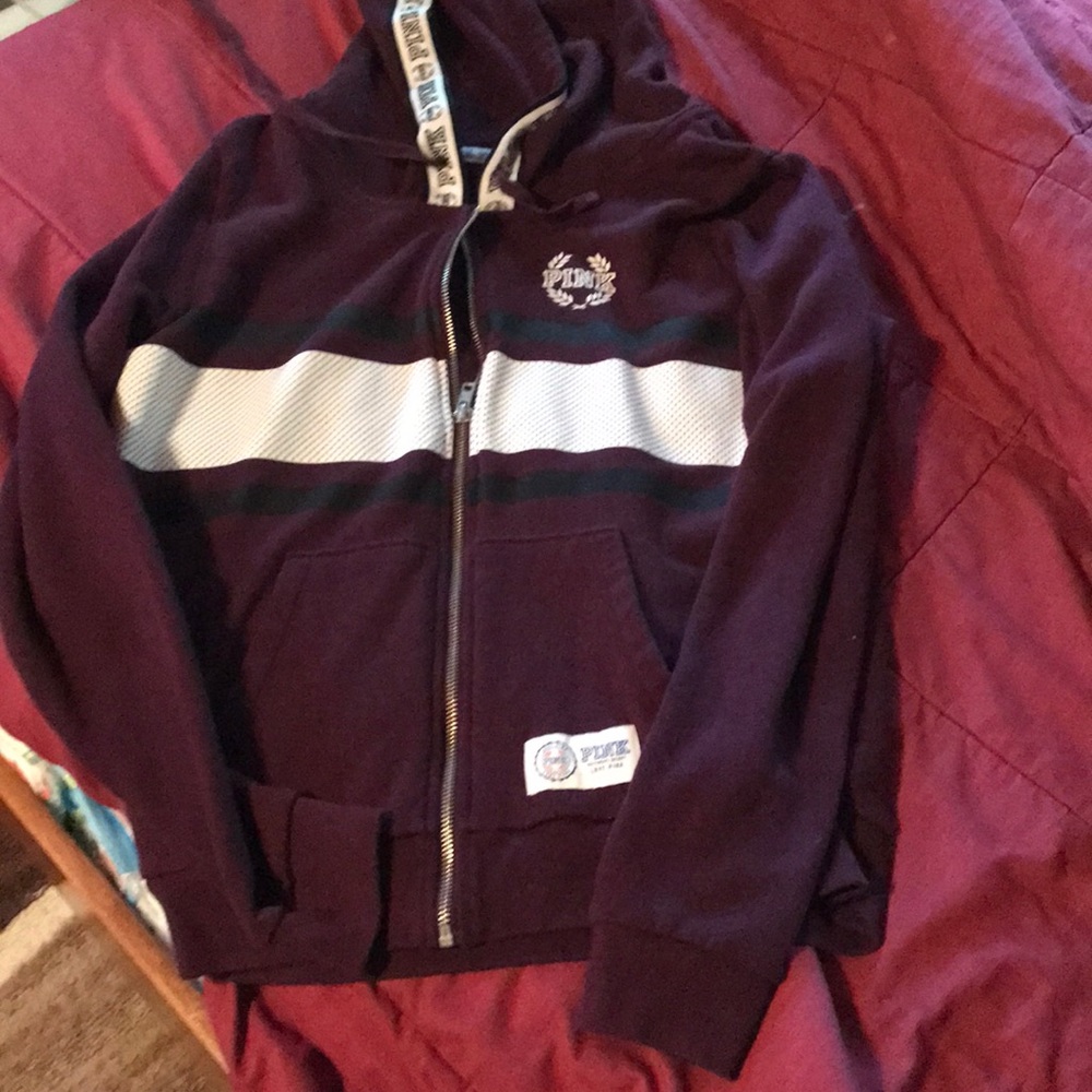 Pink Zip Hoodie